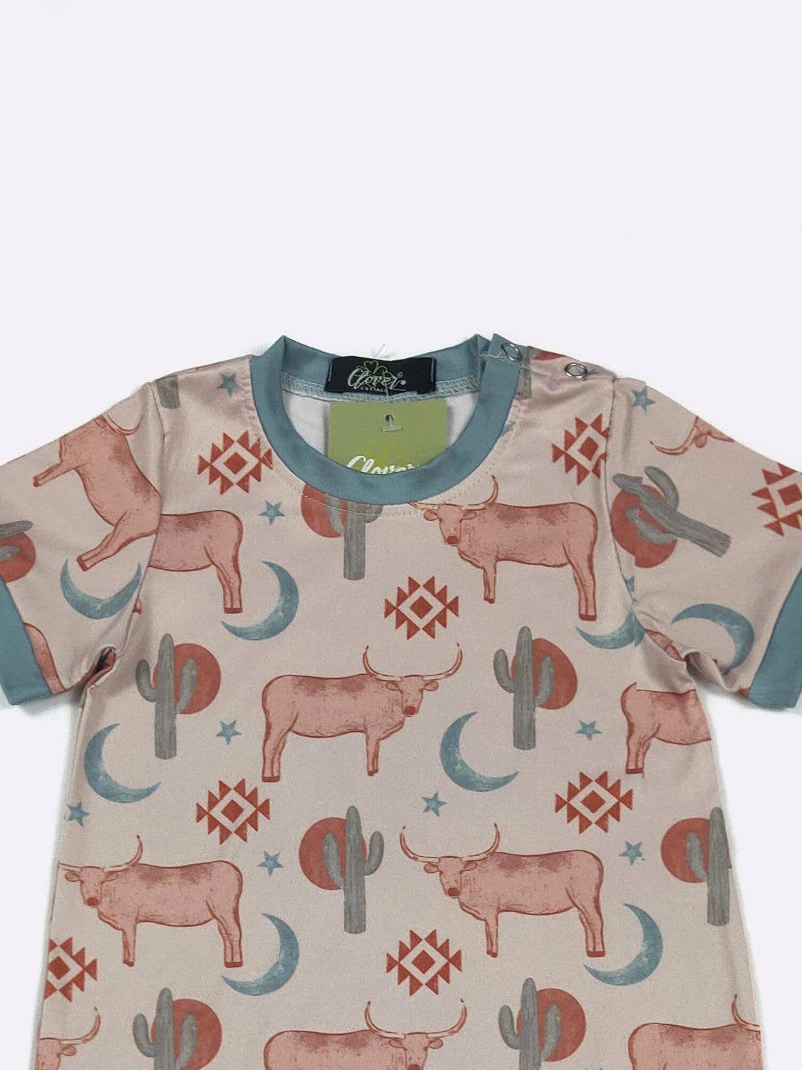 Lunar Longhorn Romper onesie