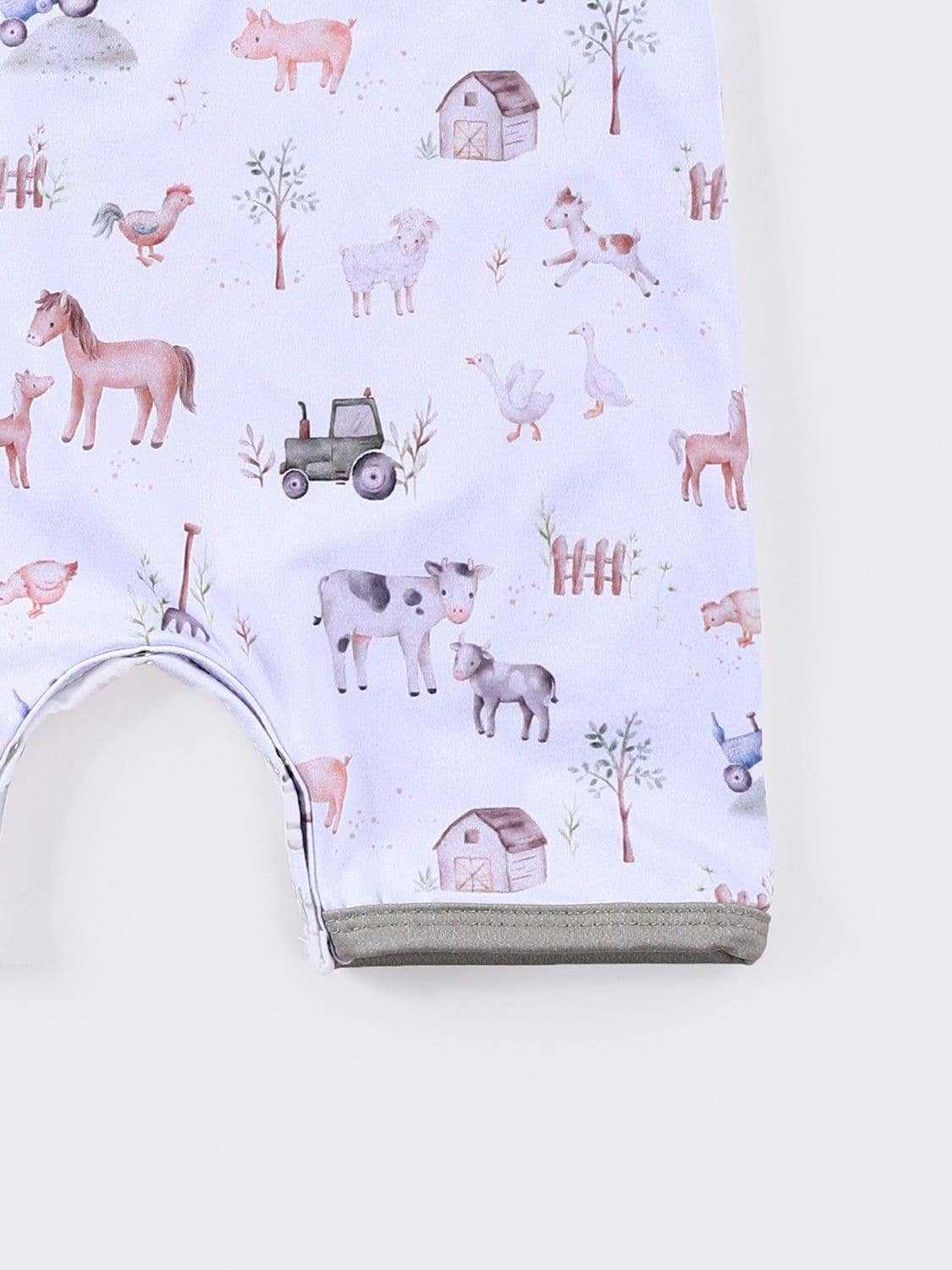 Mini Farm Romper onesie