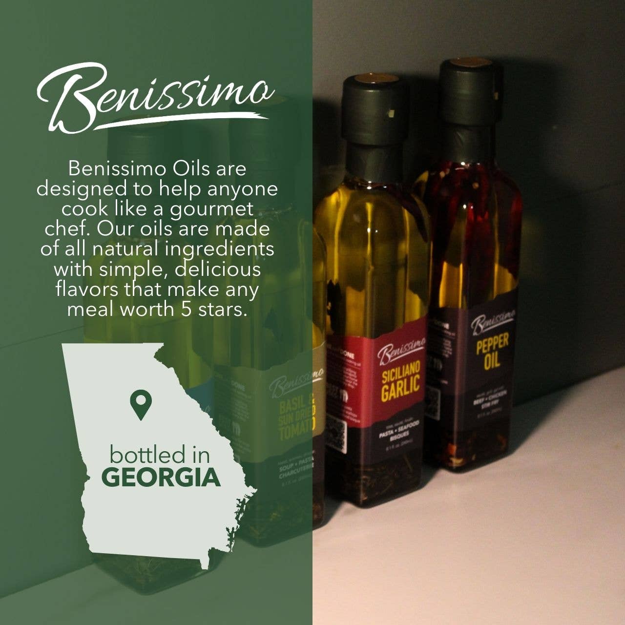 Benissimo Pepper Oil 8.1 oz