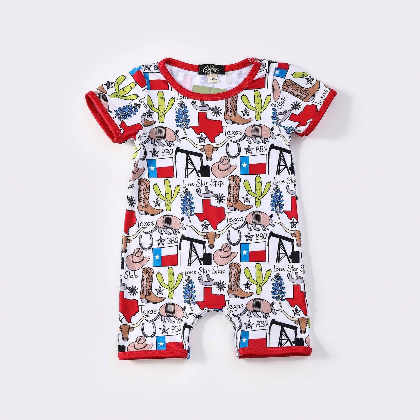 Texas Romper onesie