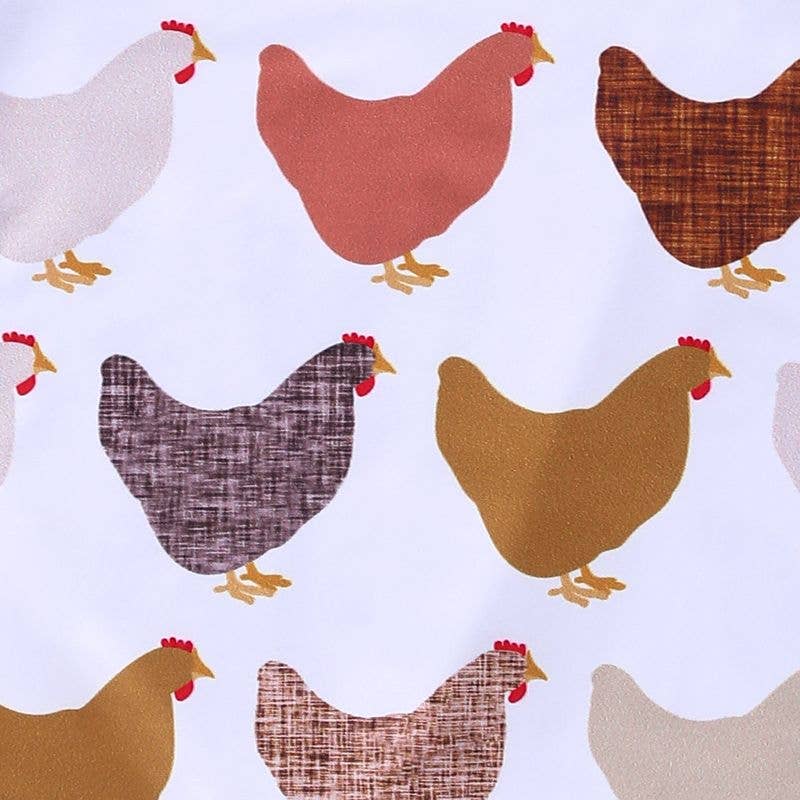 Coyote Chicken Romper onesie