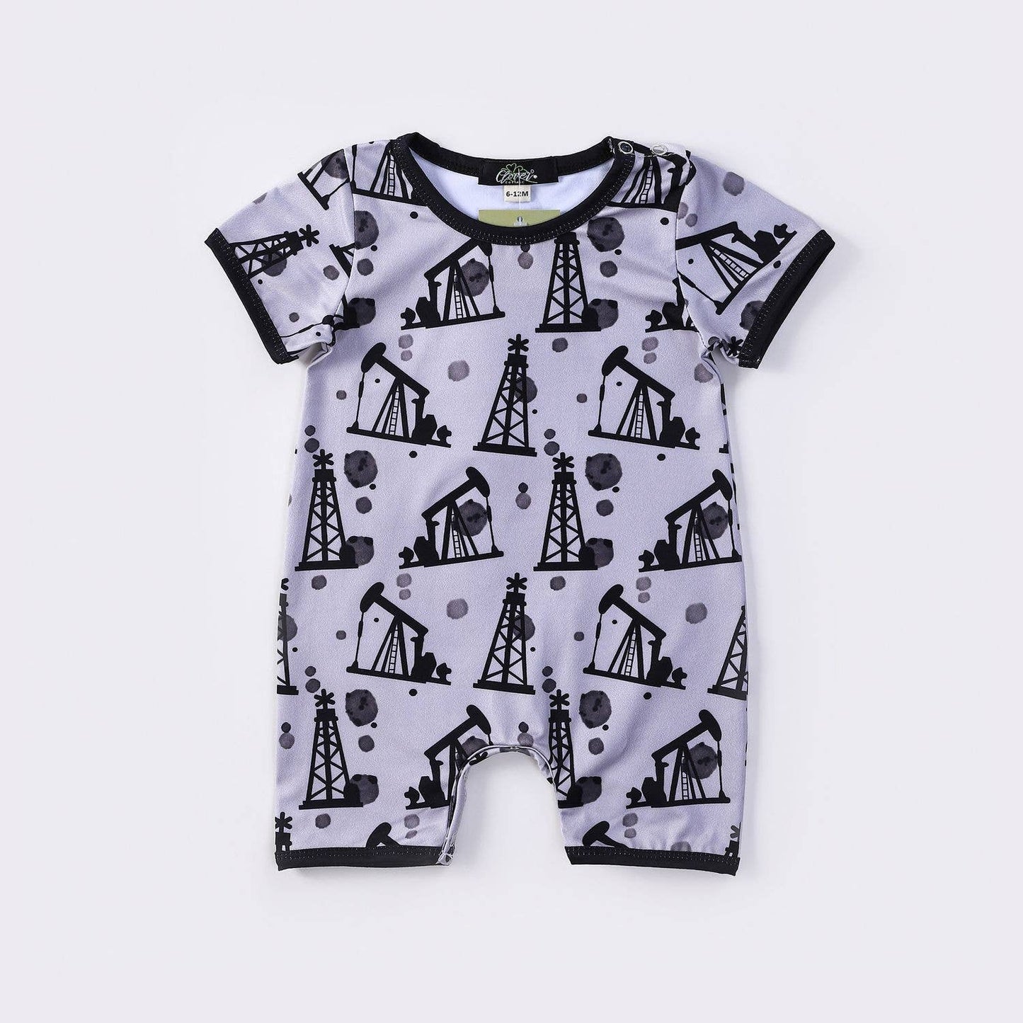 Oil Field Romper onesie