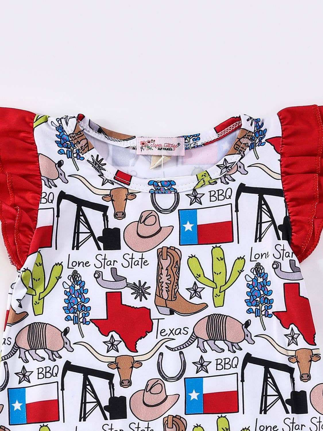 Texas Baby Romper