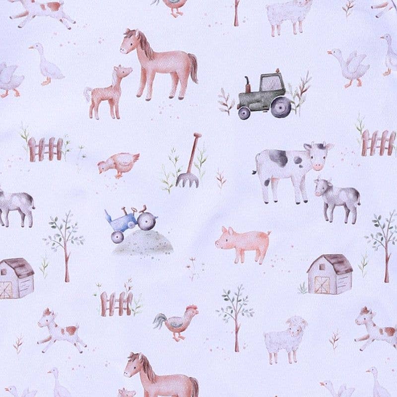 Mini Farm Romper onesie