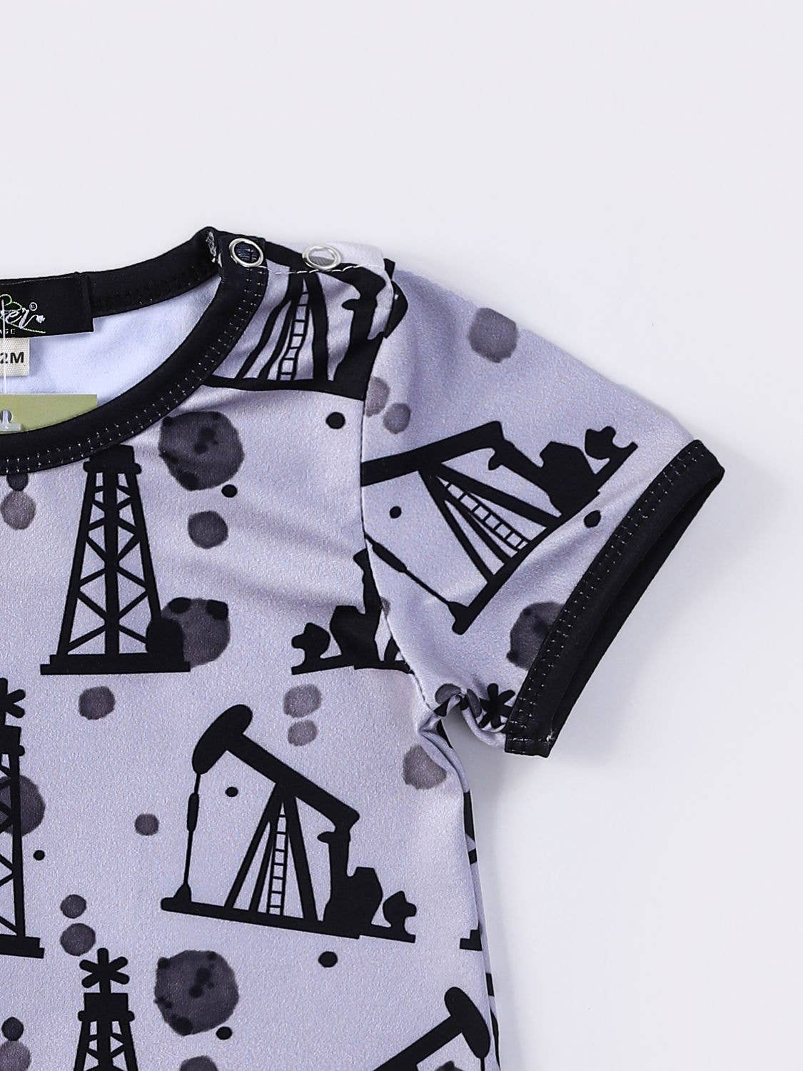 Oil Field Romper onesie