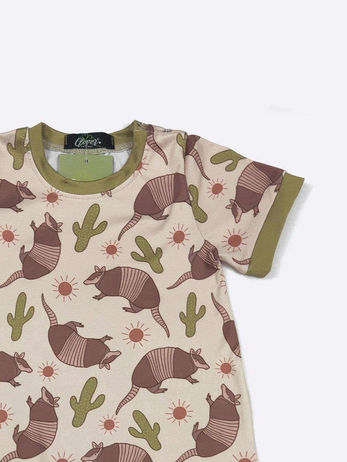 Armadillo Romper onesie