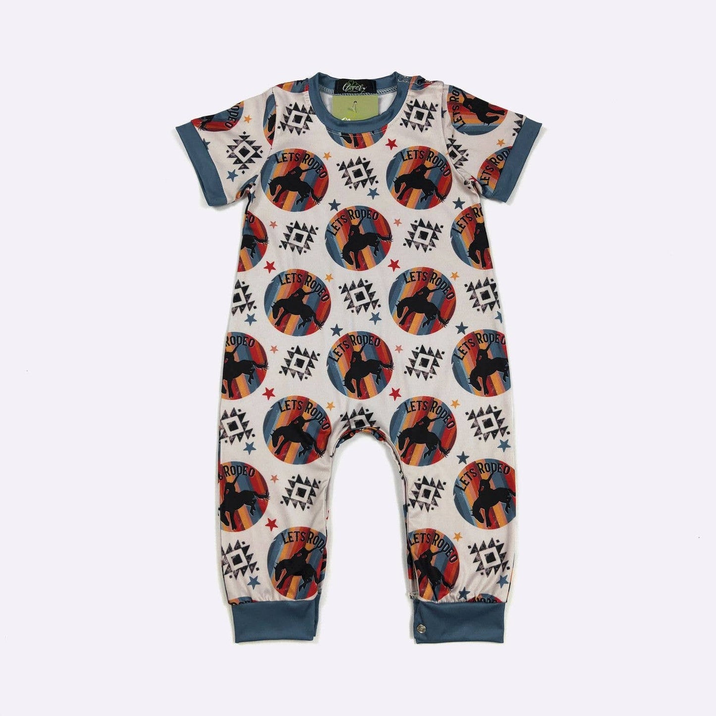 Lets Rodeo Romper onesie