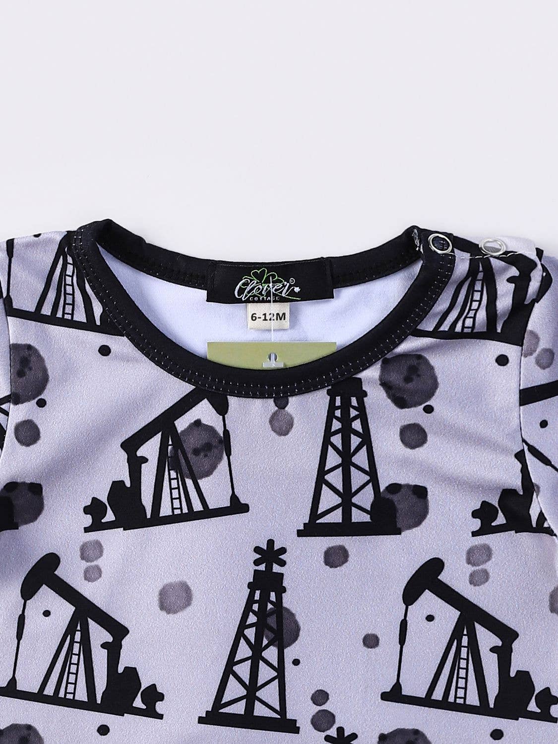 Oil Field Romper onesie