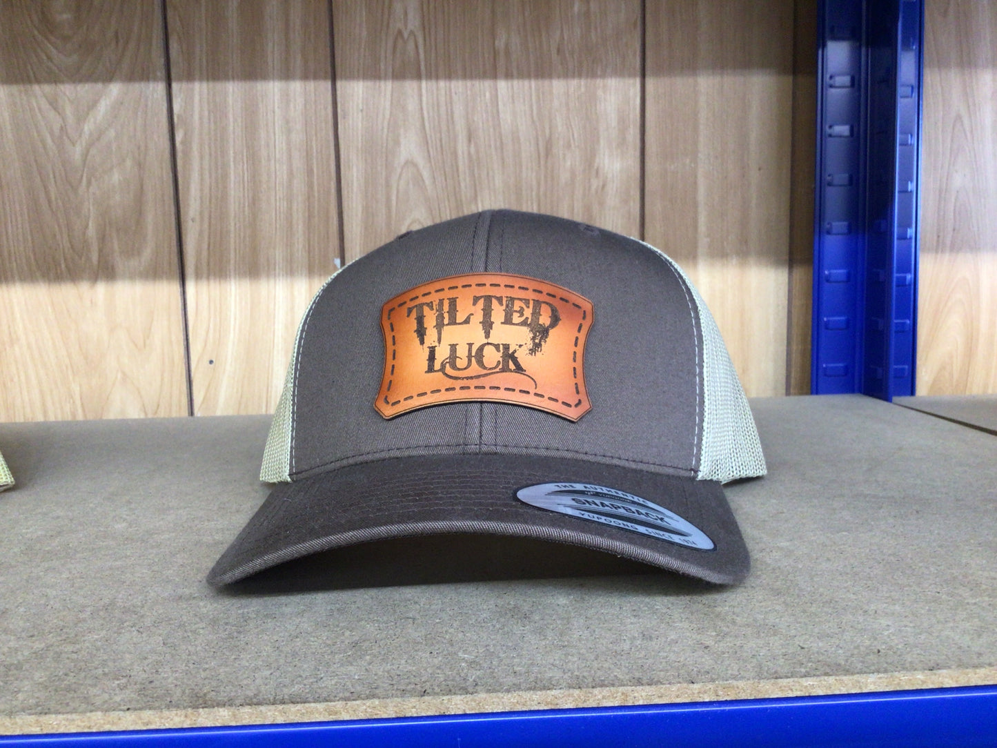 1of1 haunted brown/khaki hat