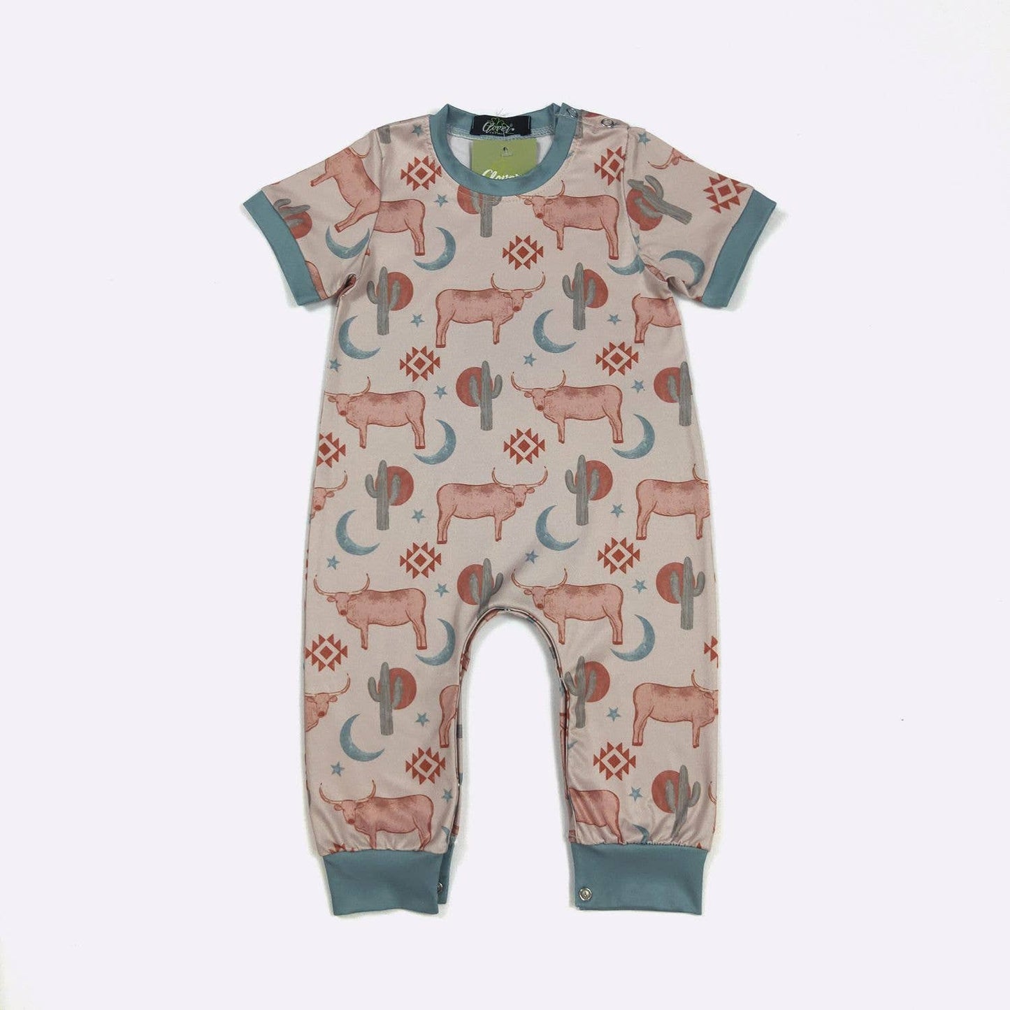 Lunar Longhorn Romper onesie