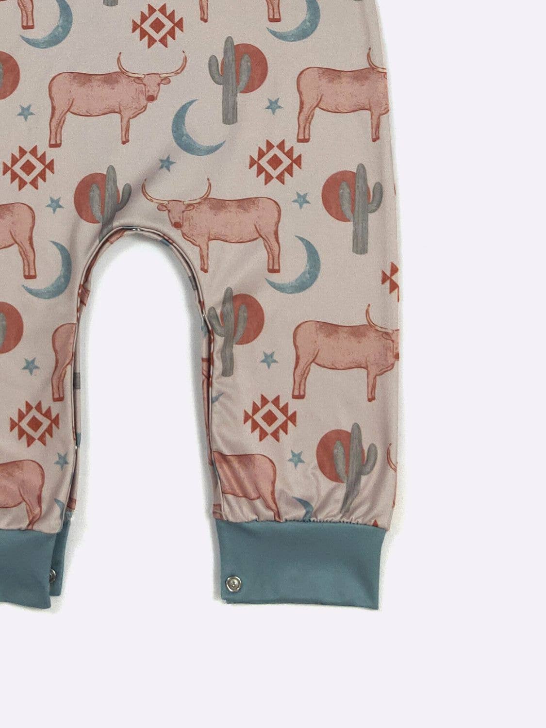Lunar Longhorn Romper onesie