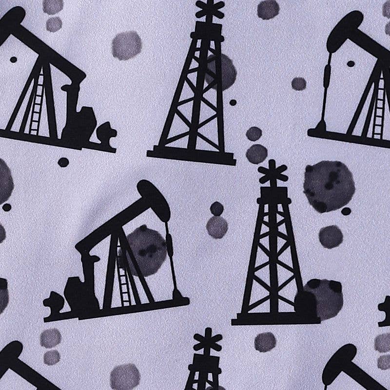 Oil Field Romper onesie