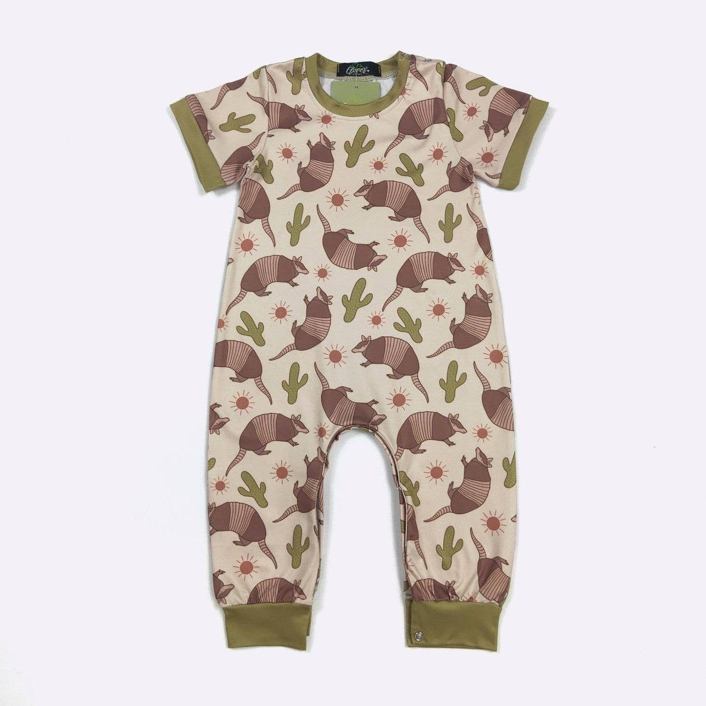 Armadillo Romper onesie