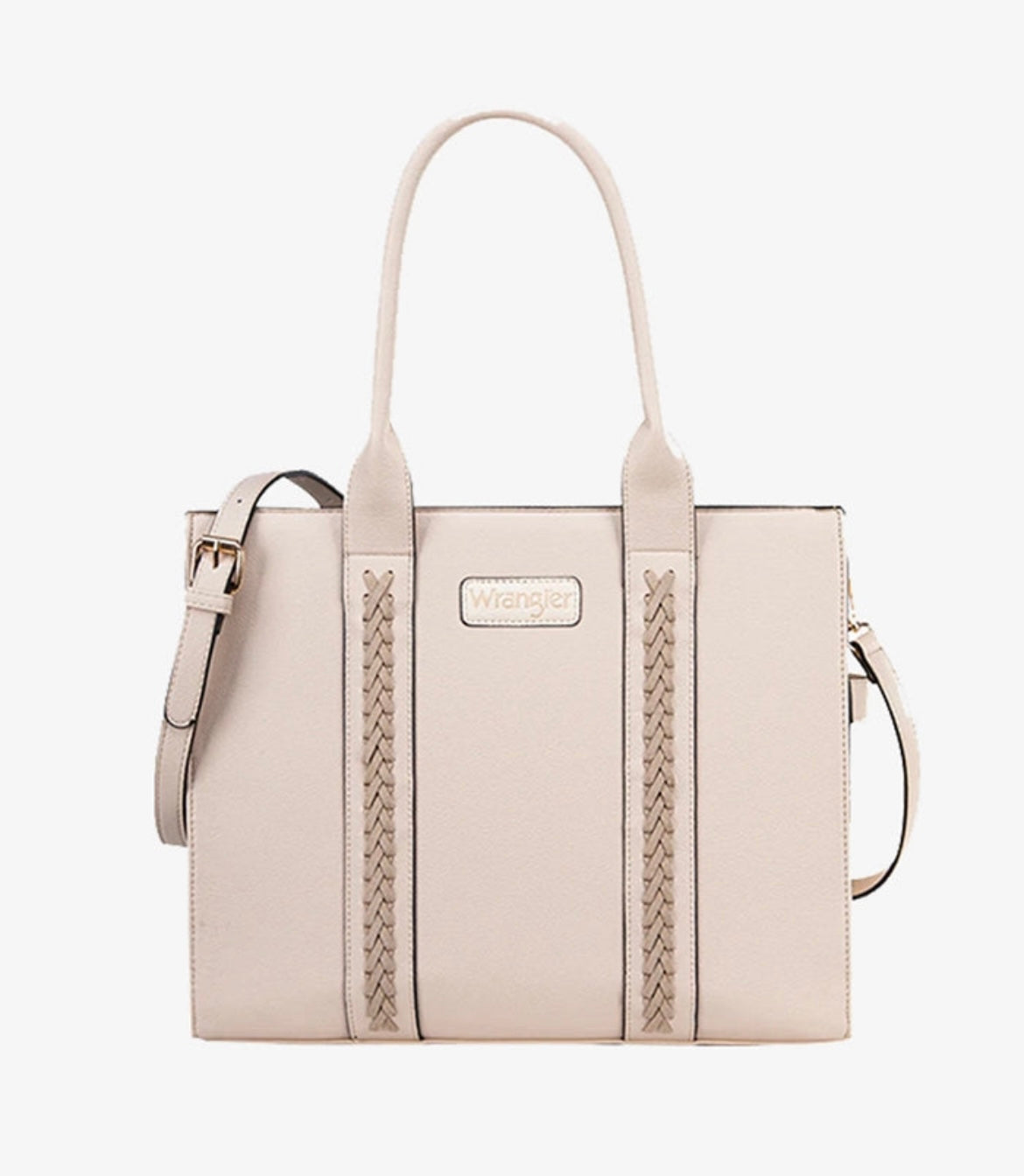 Wrangler Carry-All Tote/Crossbody Beige