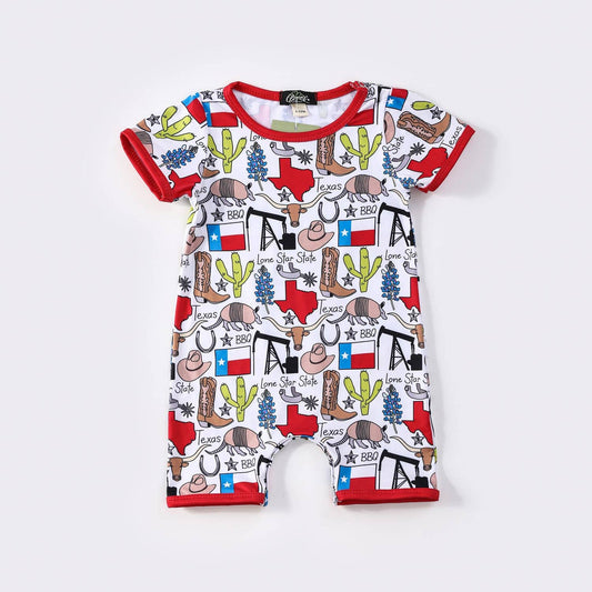 Texas Romper onesie