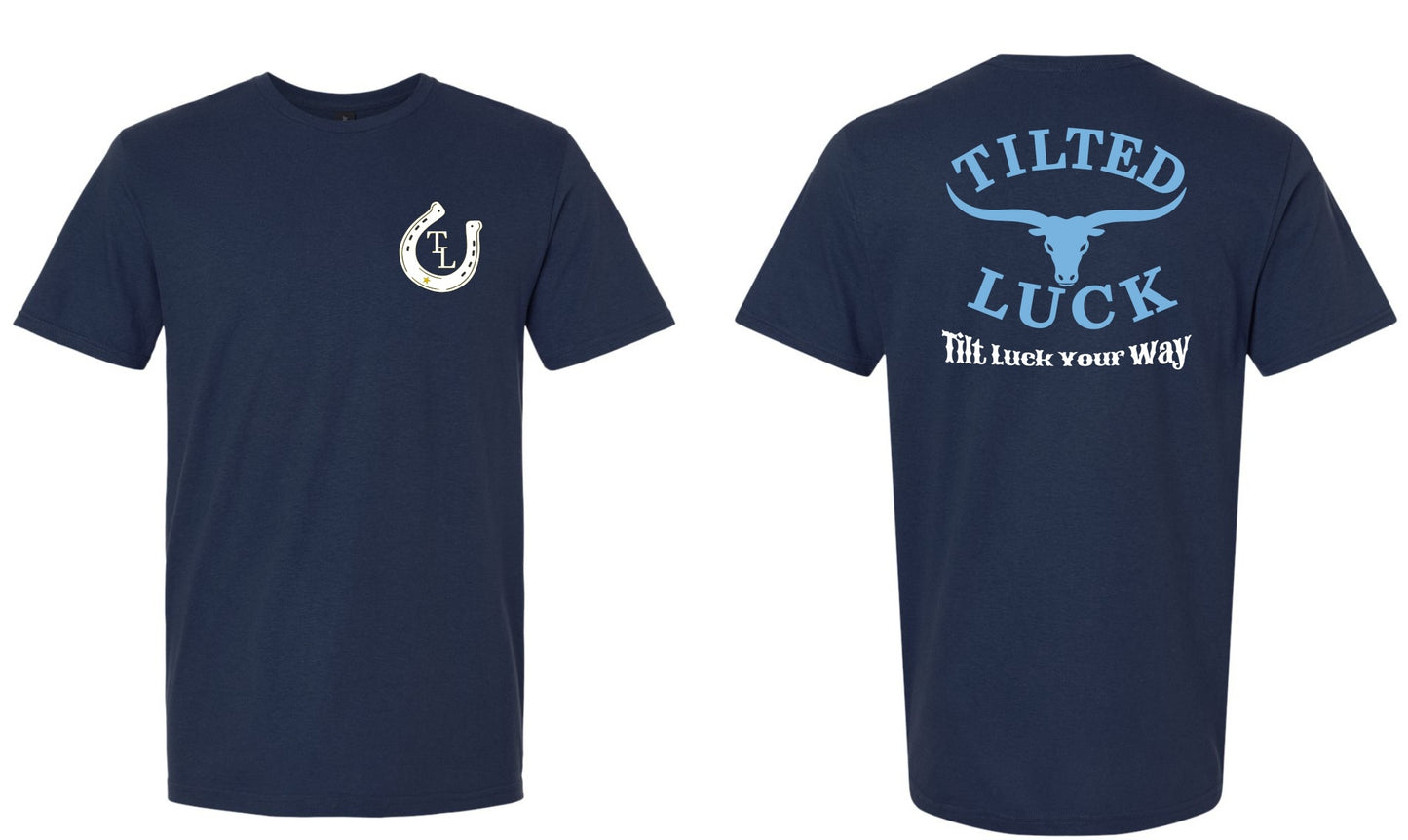 New Tilted Luck Motto Tee