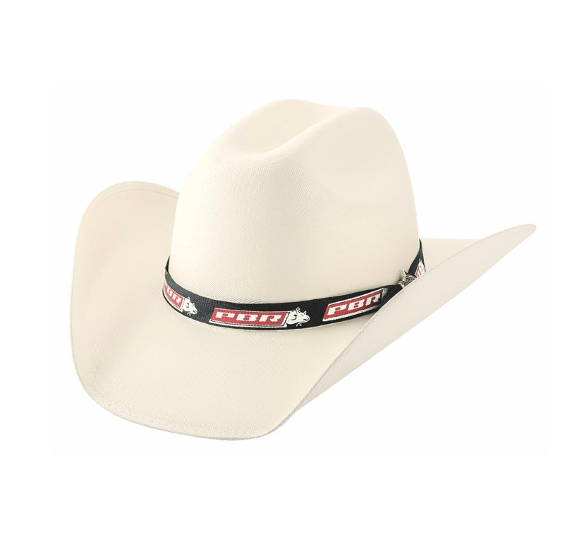 PBR Cowboy Hat White OSFM