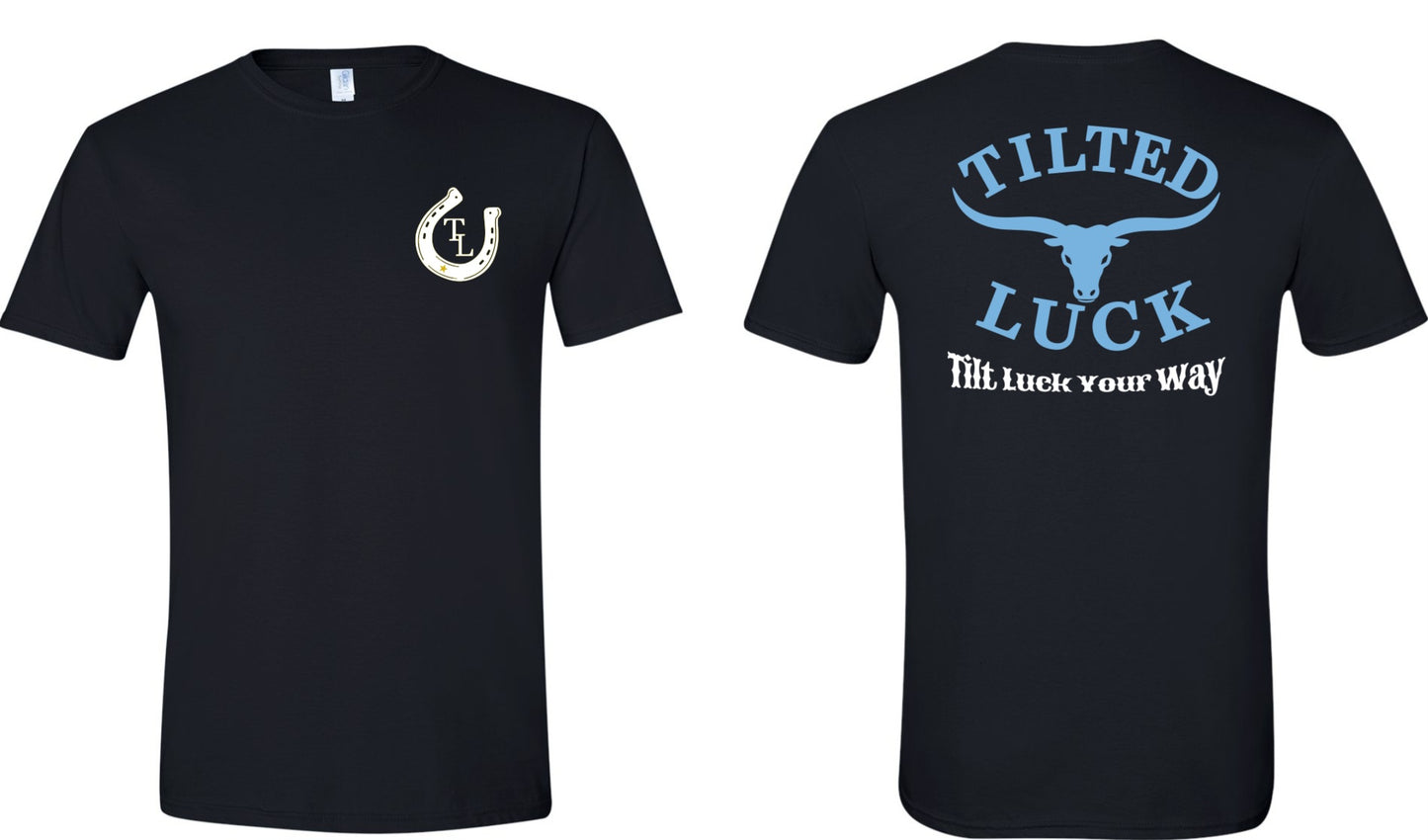 New Tilted Luck Motto Tee