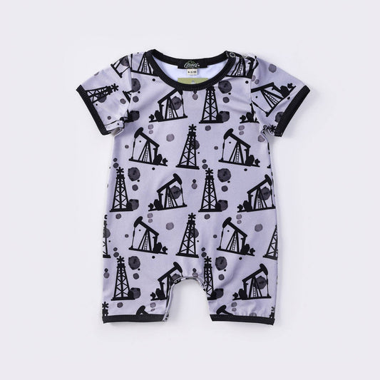 Oil Field Romper onesie