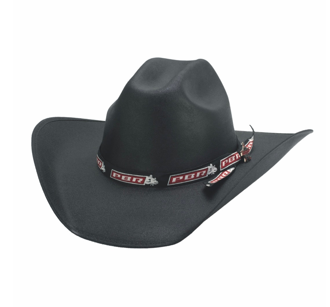 PBR Cowboy Hat OSFM Black