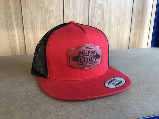 1of1 red/black cannon flatbill