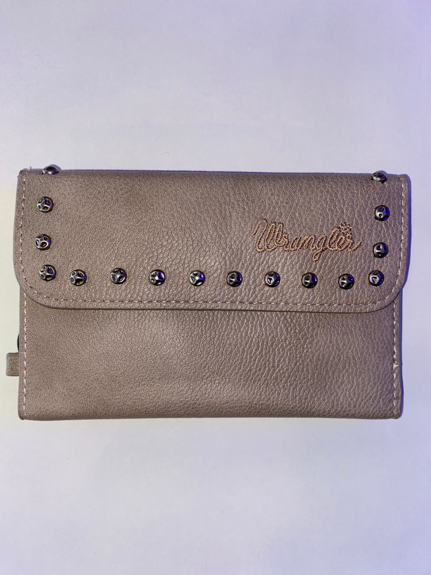 Wrangler Studded Accents Tri-Fold Key-Chain Wallet