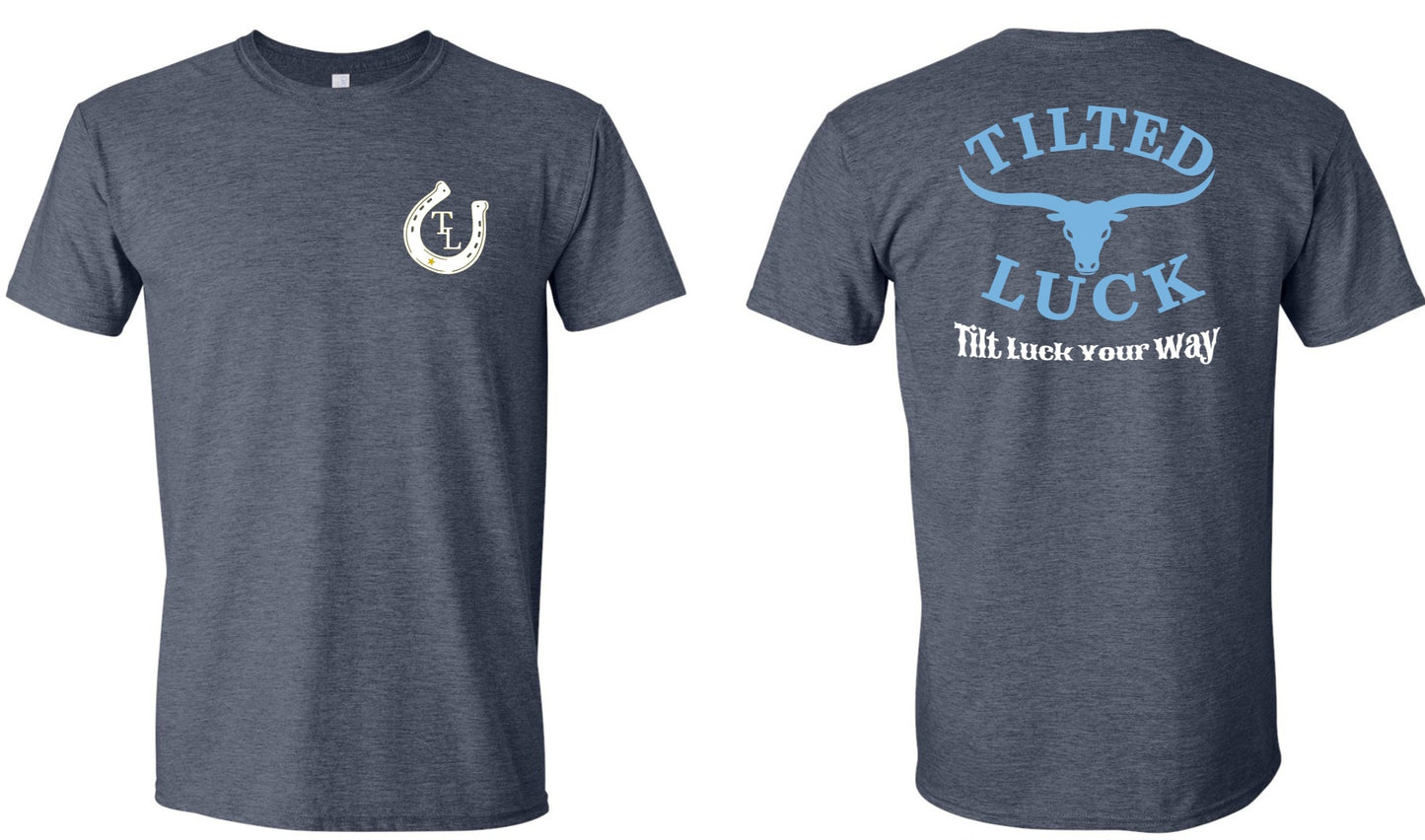 New Tilted Luck Motto Tee