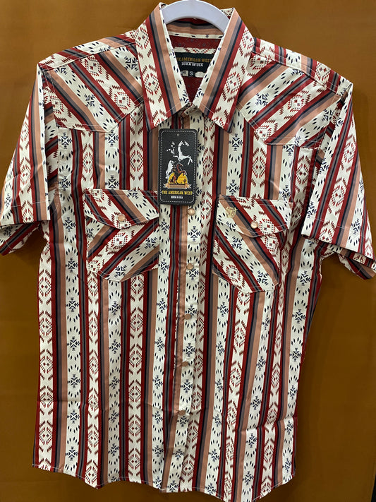 Men’s Aztec printed shirt