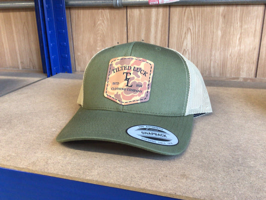 1of1 od green/tan duck camo patch