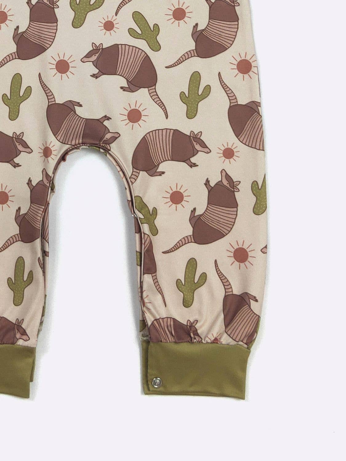 Armadillo Romper onesie