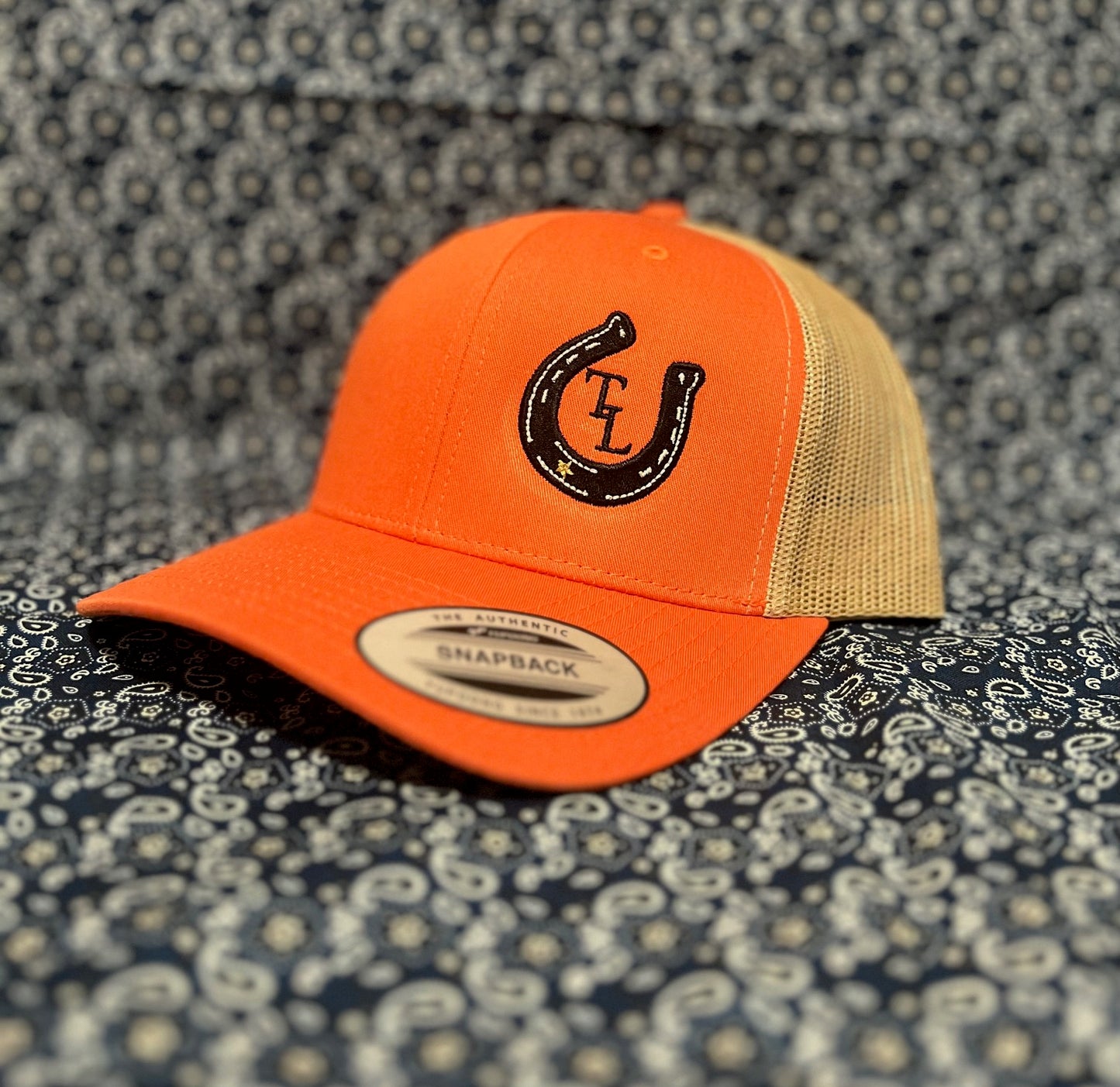 Branded Tilted Luck Snapback